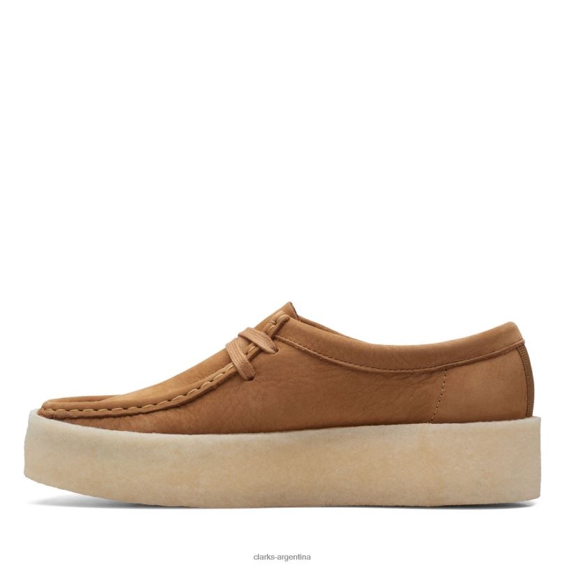 Clarks mujer 2FZPZ3172 clarks taza wallabee de nubuck tostado nubuck bronceado