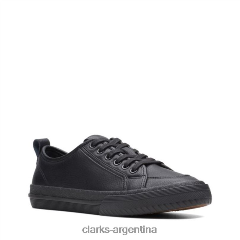 Clarks mujer 2FZPZ6231 clarks roxby encaje cuero negro cuero negro