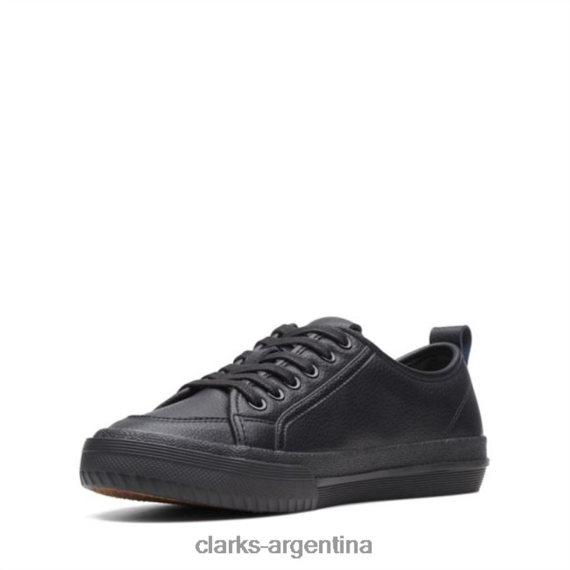 Clarks mujer 2FZPZ6231 clarks roxby encaje cuero negro cuero negro