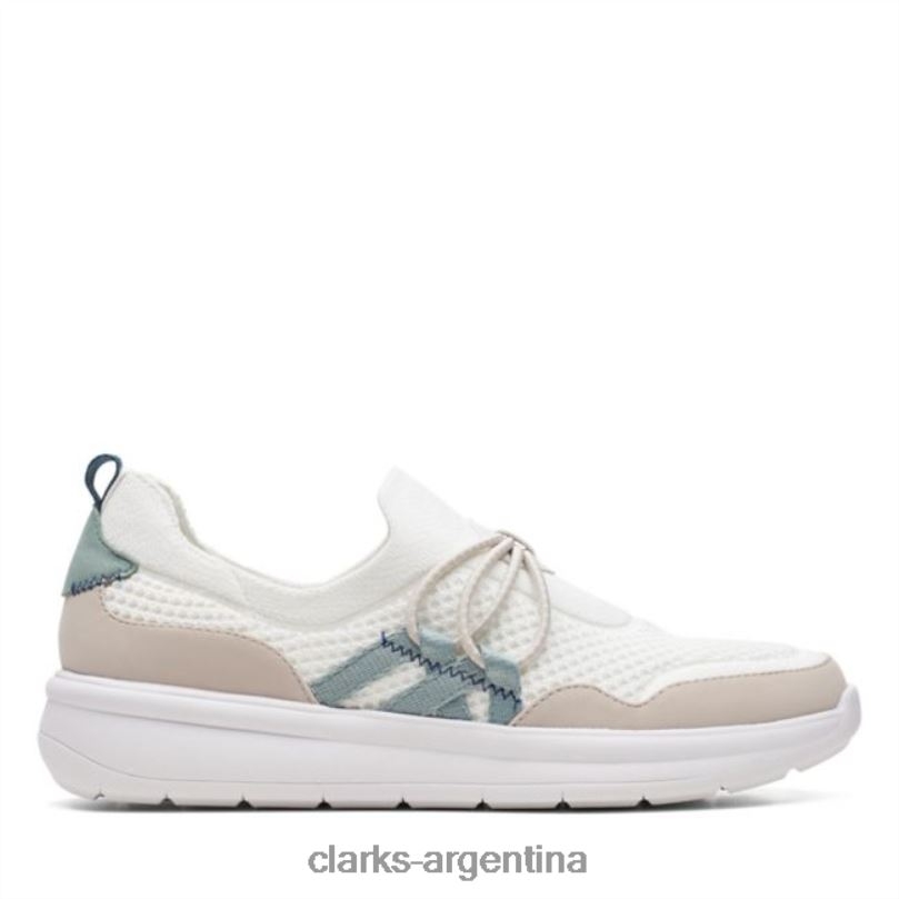 Clarks mujer 2FZPZ6316 combi blanca ezera run combi blanca clarks combinación blanca