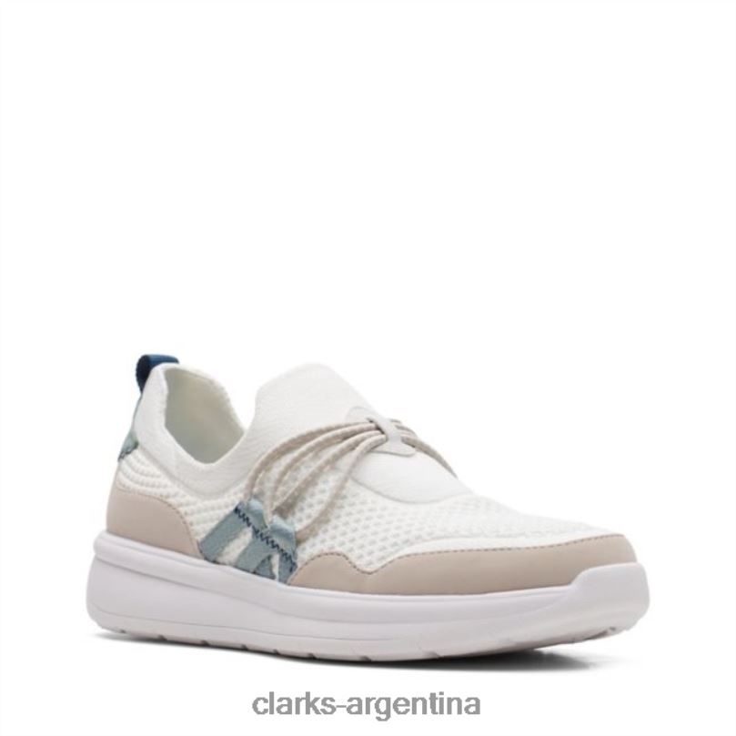 Clarks mujer 2FZPZ6316 combi blanca ezera run combi blanca clarks combinación blanca
