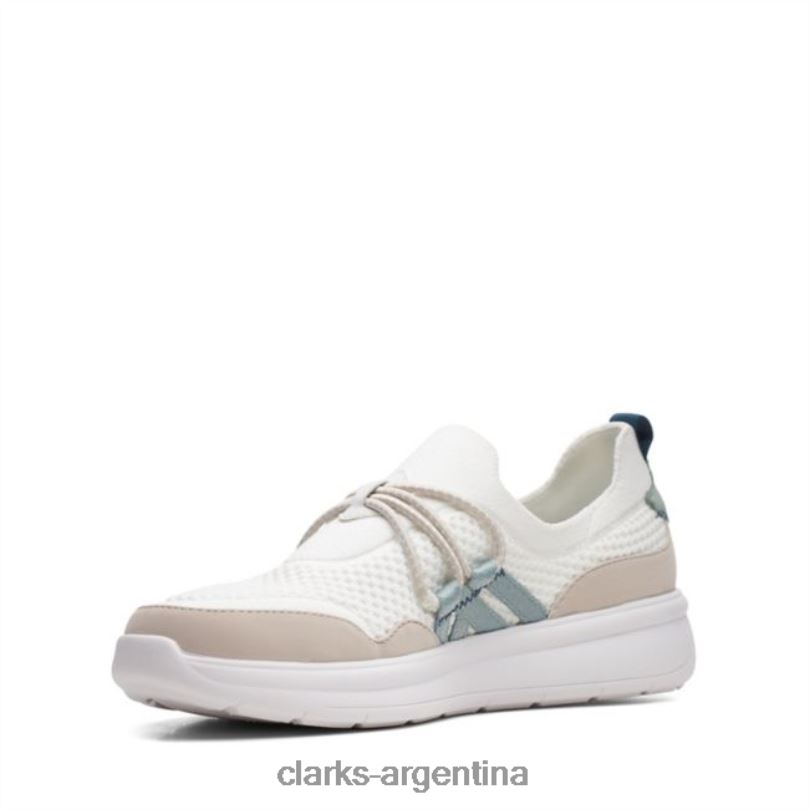 Clarks mujer 2FZPZ6316 combi blanca ezera run combi blanca clarks combinación blanca