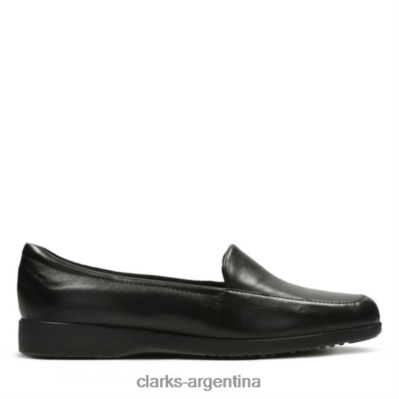 Clarks mujer 2FZPZ5047 georgia cuero negro clarks cuero negro cuero negro