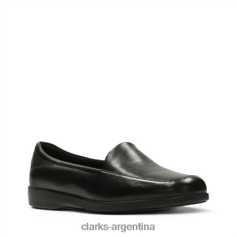 Clarks mujer 2FZPZ5047 georgia cuero negro clarks cuero negro cuero negro