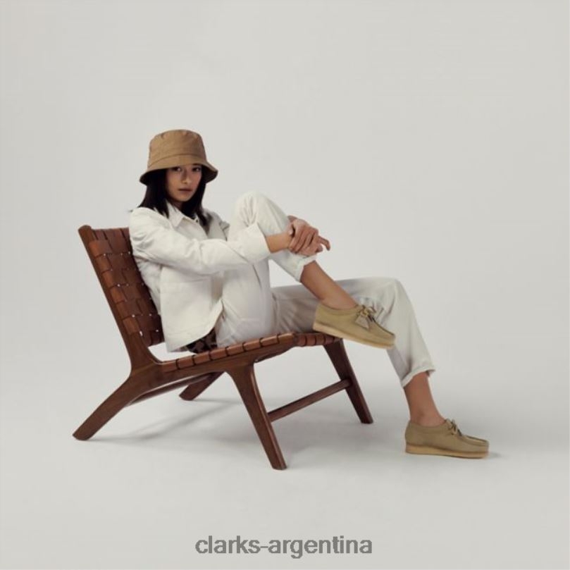 Clarks mujer 2FZPZ5123 ante de arce clarks wallabee ante de arce gamuza de arce