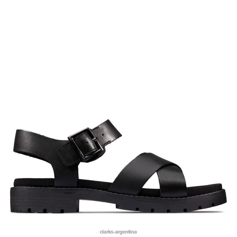 Clarks mujer 2FZPZ5219 cuero negro clarks orinoco correa cuero negro cuero negro