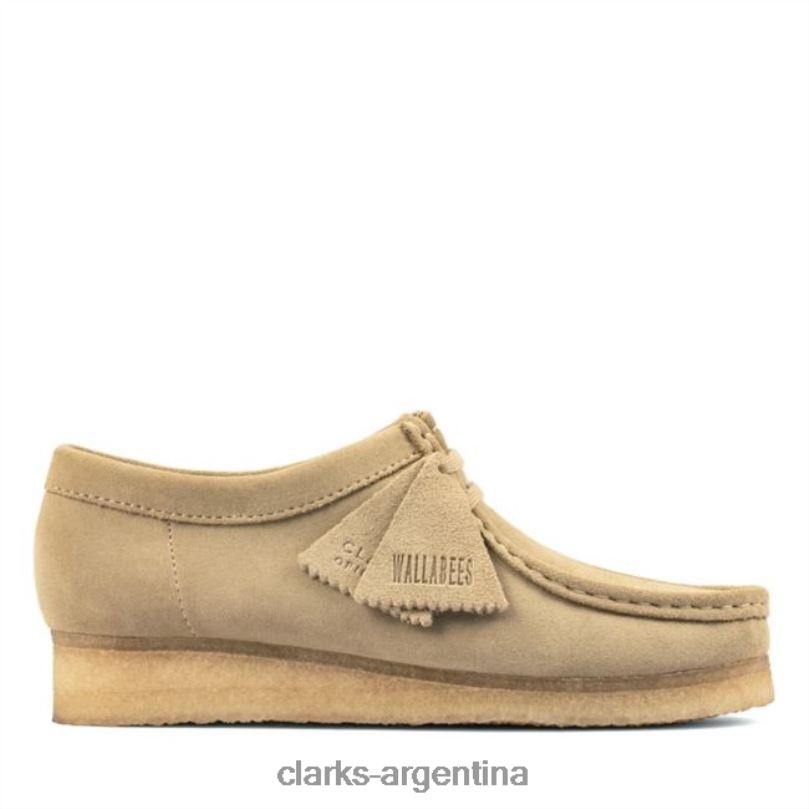 Clarks mujer 2FZPZ6188 clarks de ante de arce wallabee de ante de arce gamuza de arce