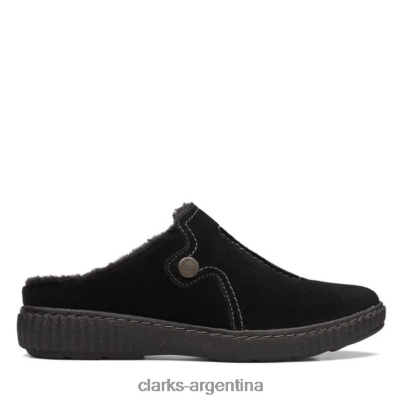 Clarks mujer 2FZPZ6262 caroline step ante negro clarks ante negro ante negro