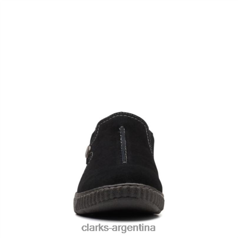 Clarks mujer 2FZPZ6262 caroline step ante negro clarks ante negro ante negro