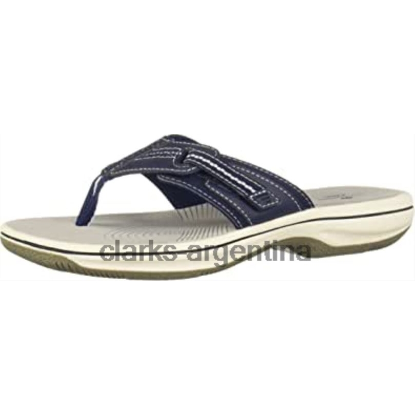 Clarks mujer 2FZPZ1820 chanclas brinkley jazz de mujer azul marino sintético clarks azul marino sintético