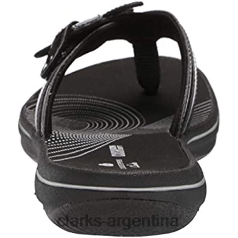 Clarks mujer 2FZPZ2219 Chanclas clarks brinkley flora mujer charol sintético negro charol negro sintético
