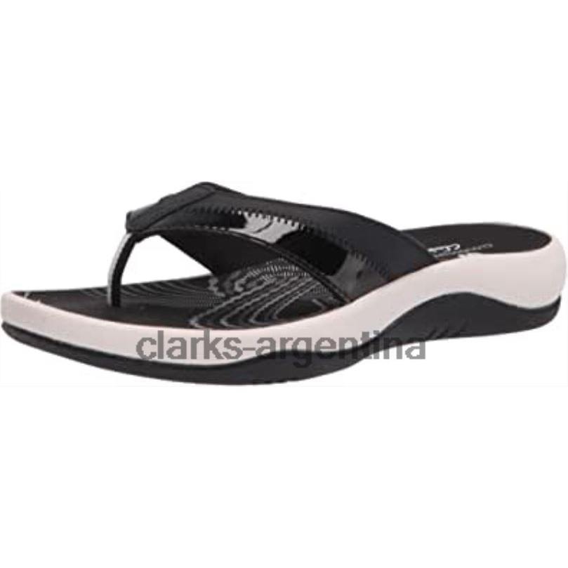 Clarks mujer 2FZPZ623 chanclas sunmaze surf mujer clarks charol sintético negro charol sintético negro