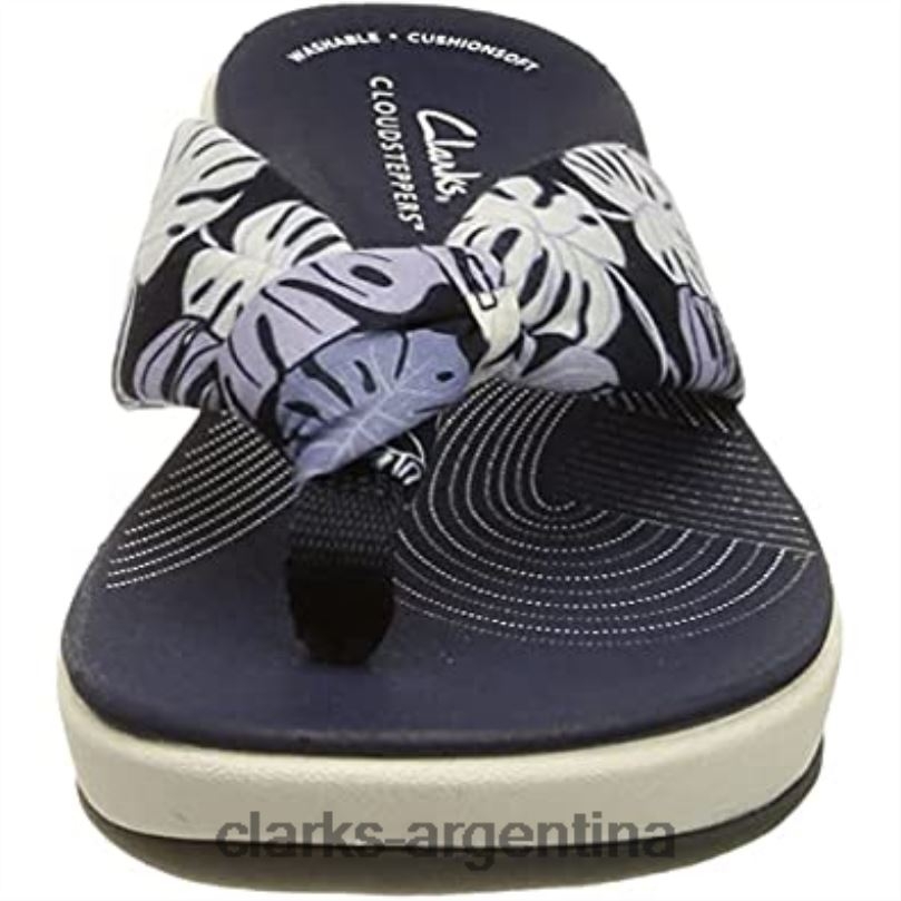 Clarks mujer 2FZPZ679 chanclas arla glison mujer clarks azul floral syn azul floral sin