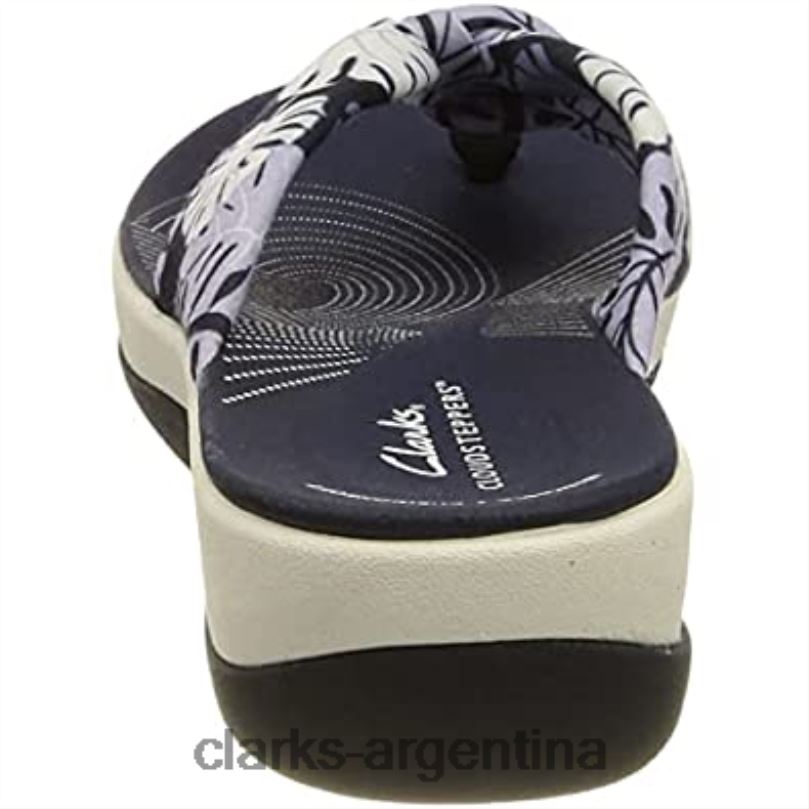 Clarks mujer 2FZPZ679 chanclas arla glison mujer clarks azul floral syn azul floral sin