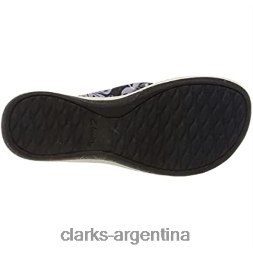 Clarks mujer 2FZPZ679 chanclas arla glison mujer clarks azul floral syn azul floral sin