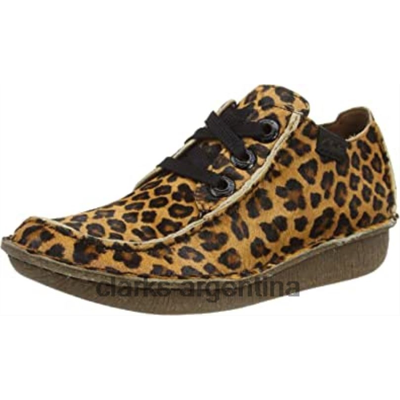 Clarks mujer 2FZPZ2437 mujer fun ny dream derbys clarks estampado leopardo estampado de leopardo