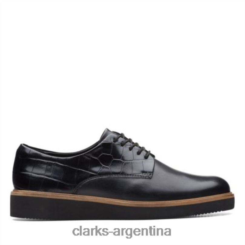 Clarks mujer 2FZPZ3867 clarks combi negros glickly derby combinado negro