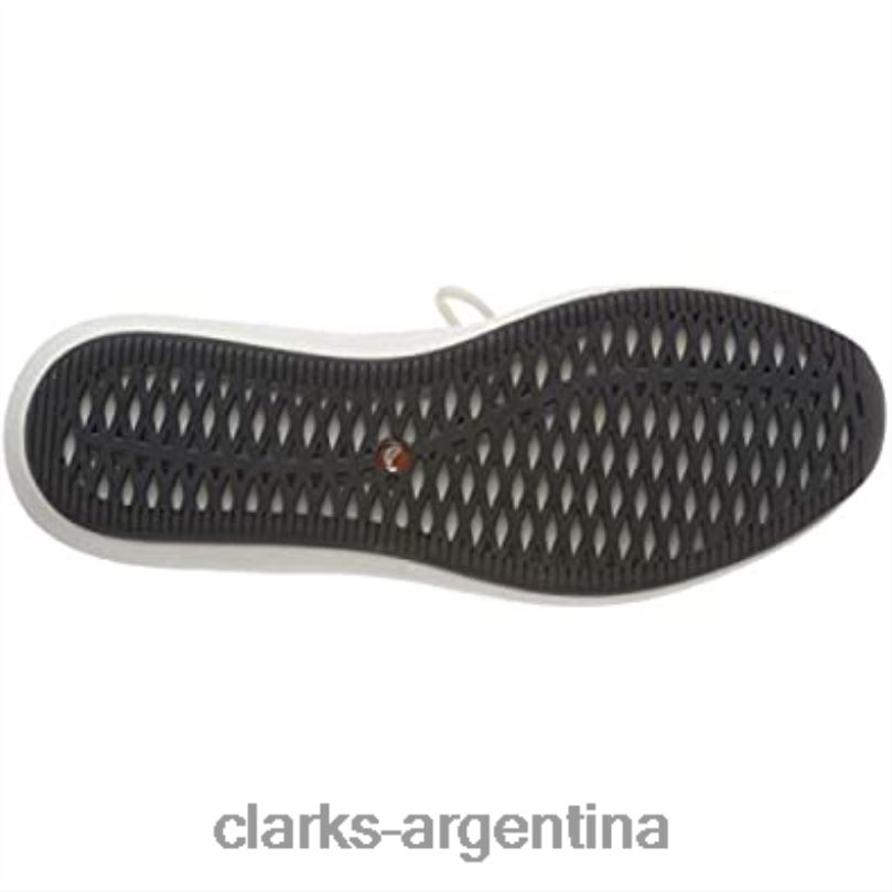 Clarks mujer 2FZPZ604 zapatos derbys clarks un rio lace de cuero blanco blanco para mujer cuero blanco blanco