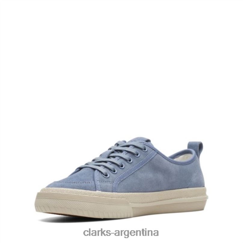 Clarks mujer 2FZPZ5161 clarks ante azul denim encaje roxby ante azul denim gamuza azul denim
