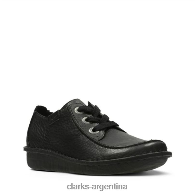 Clarks mujer 2FZPZ5062 fun ny dream cuero negro clarks de cuero negro cuero negro