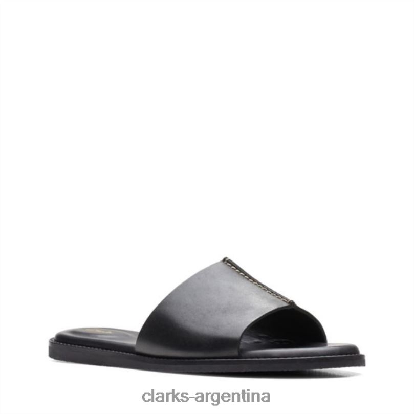 Clarks mujer 2FZPZ5231 mula karsea de cuero negro clarks de cuero negro cuero negro