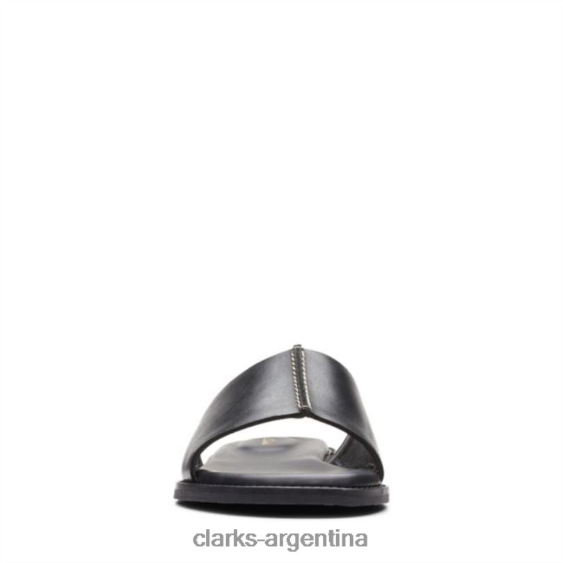 Clarks mujer 2FZPZ5231 mula karsea de cuero negro clarks de cuero negro cuero negro
