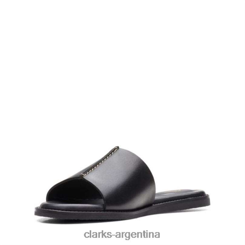 Clarks mujer 2FZPZ5231 mula karsea de cuero negro clarks de cuero negro cuero negro
