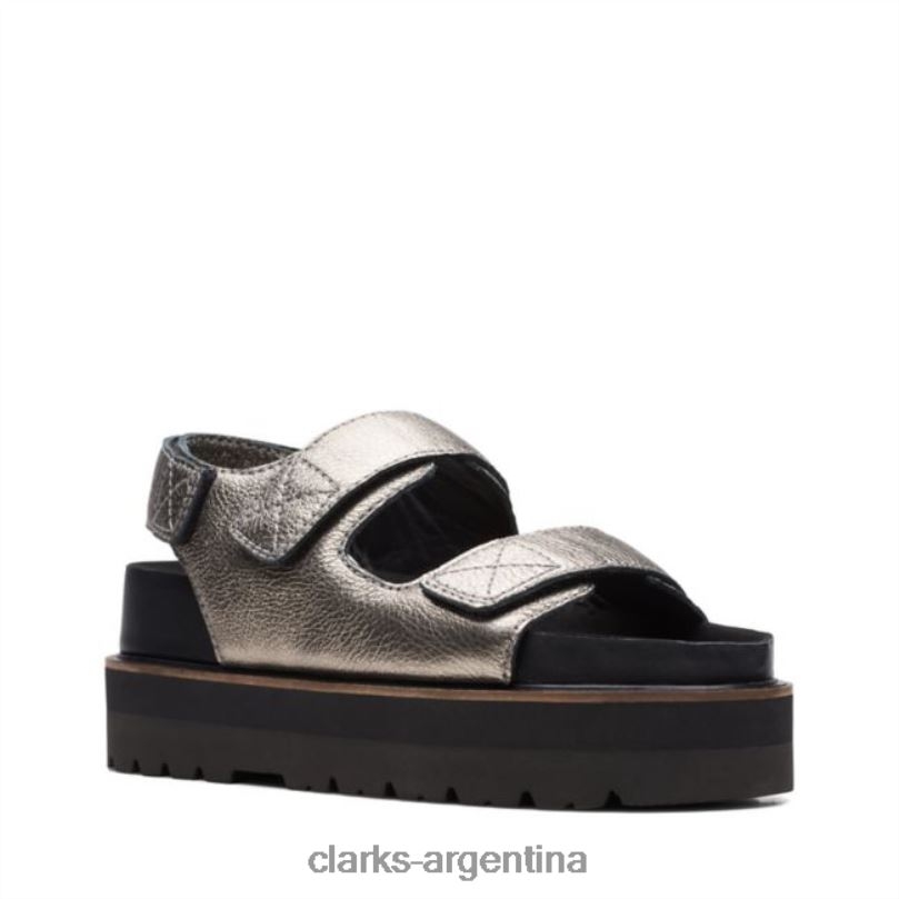 Clarks mujer 2FZPZ5241 clarks metálico orianna mar metálico metálico