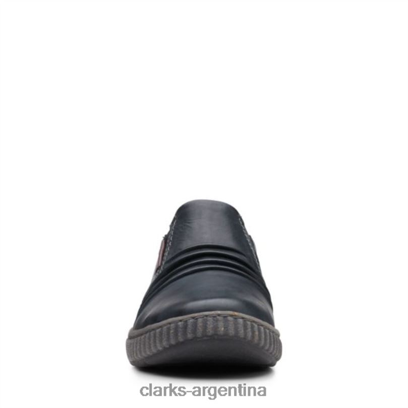 Clarks mujer 2FZPZ6015 magnolia faye cuero negro clarks cuero negro cuero negro