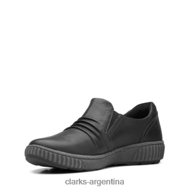 Clarks mujer 2FZPZ6015 magnolia faye cuero negro clarks cuero negro cuero negro