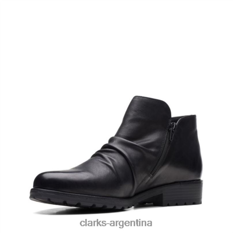 Clarks mujer 2FZPZ6025 clarks cuero negro clarkwell zip cuero negro cuero negro
