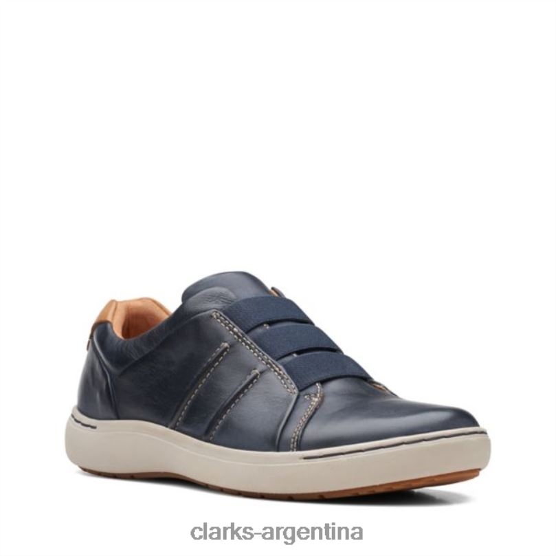 Clarks mujer 2FZPZ6030 nalle facilidad cuero azul marino clarks de cuero azul marino cuero azul marino