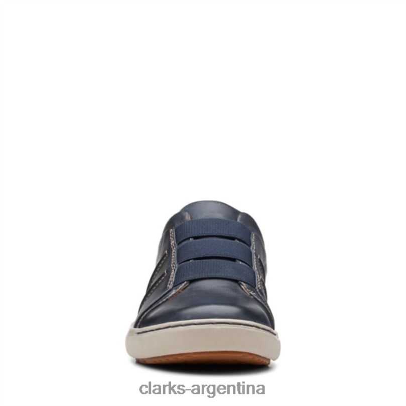Clarks mujer 2FZPZ6030 nalle facilidad cuero azul marino clarks de cuero azul marino cuero azul marino
