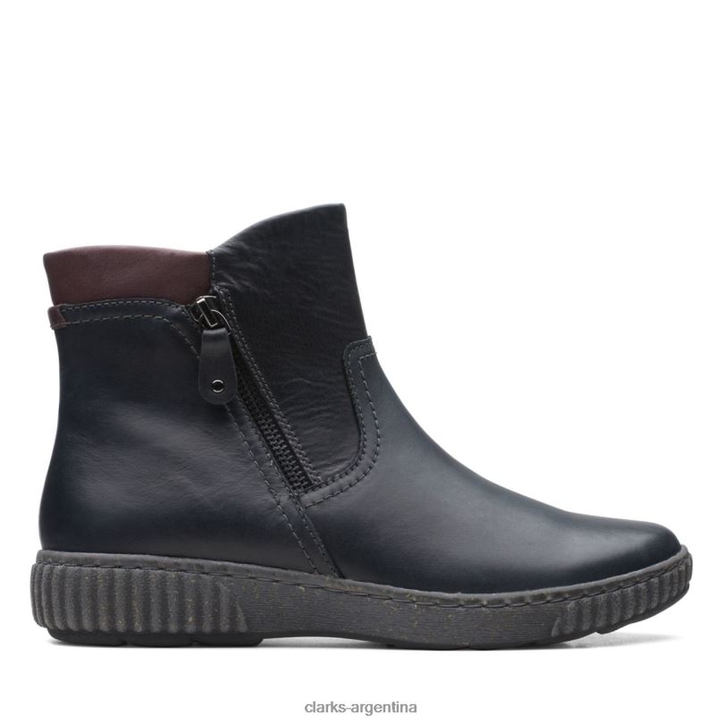 Clarks mujer 2FZPZ6138 clarks magnolia haley cuero negro cuero negro cuero negro