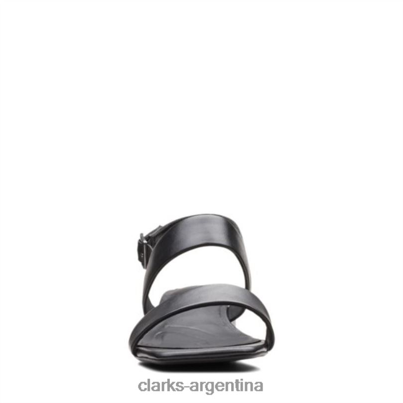 Clarks mujer 2FZPZ6214 correa seren25 cuero negro clarks de cuero negro cuero negro