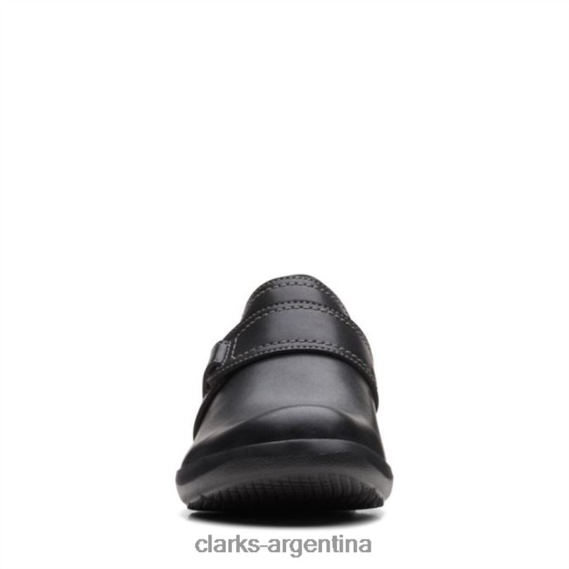 Clarks mujer 2FZPZ6263 angie poppy cuero negro clarks cuero negro cuero negro