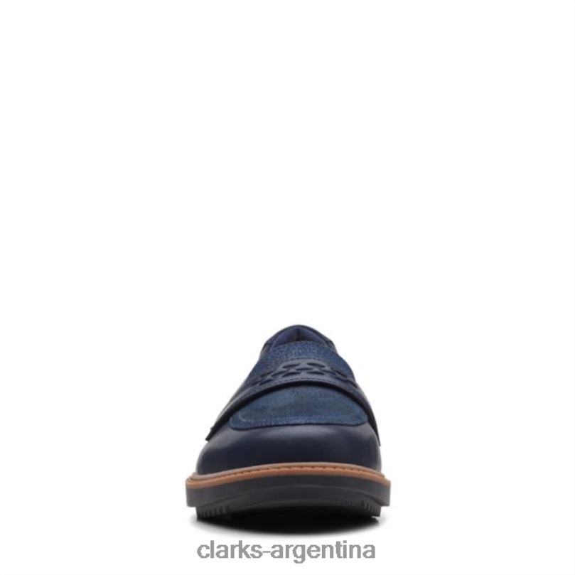 Clarks mujer 2FZPZ6282 clarks raisie jump cuero azul marino cuero azul marino cuero azul marino