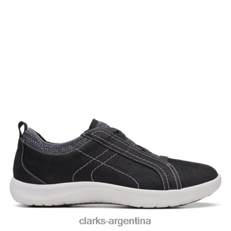 Clarks mujer 2FZPZ6353 clarks textil negro adella trace textil negro textil negro