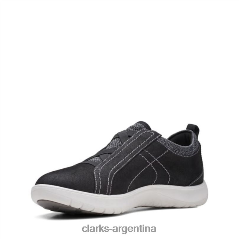 Clarks mujer 2FZPZ6353 clarks textil negro adella trace textil negro textil negro
