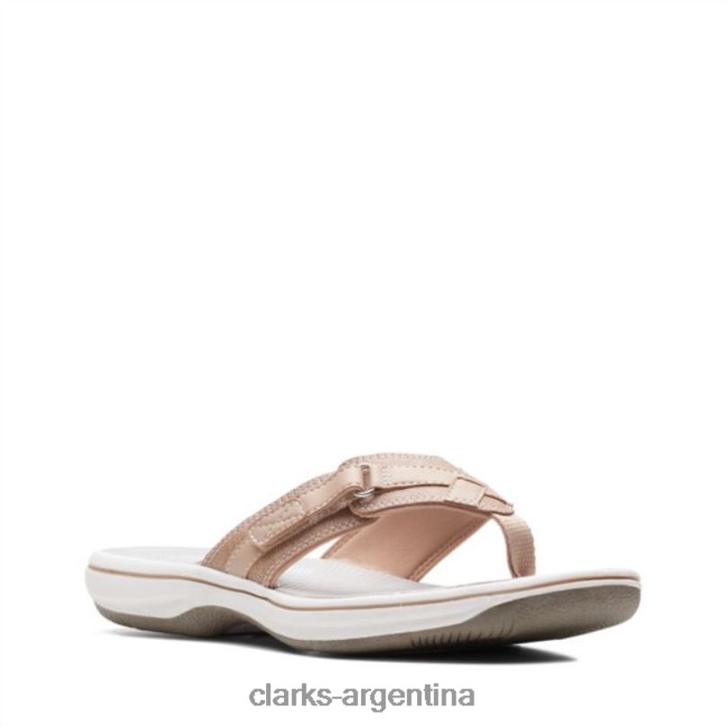 Clarks mujer 2FZPZ6355 marrón sintético clarks brisa mar marrón sintético gris pardo sintético