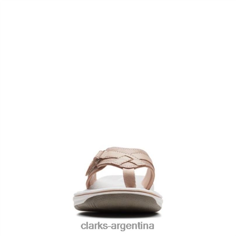 Clarks mujer 2FZPZ6355 marrón sintético clarks brisa mar marrón sintético gris pardo sintético