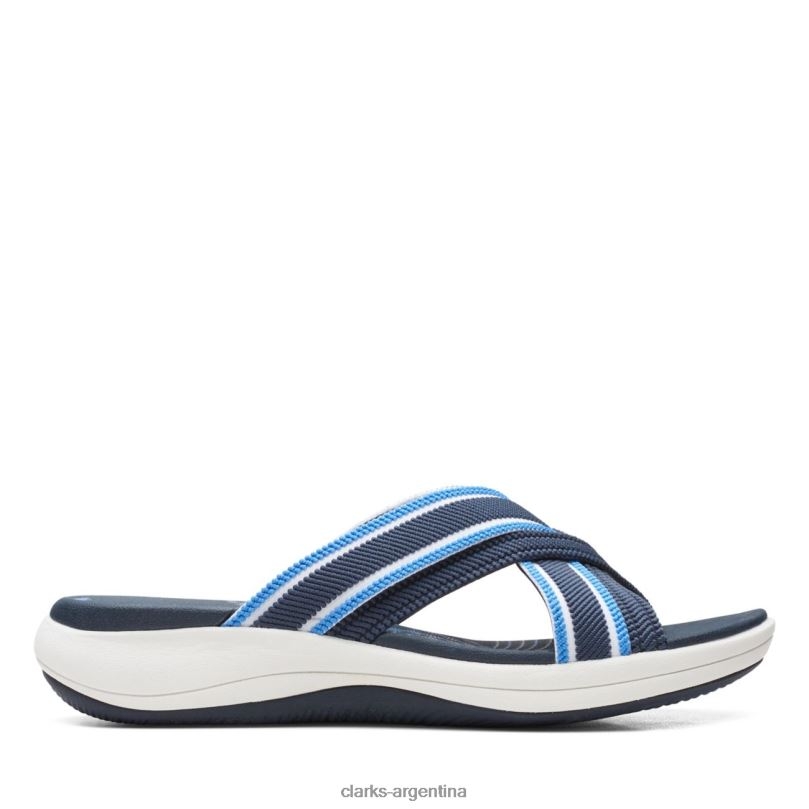 Clarks mujer 2FZPZ6403 txt azul marino oscuro clarks mira isle txt azul marino oscuro texto azul marino oscuro