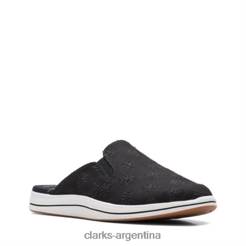 Clarks mujer 2FZPZ6422 brisa orilla negro floral negro floral clarks flores negras