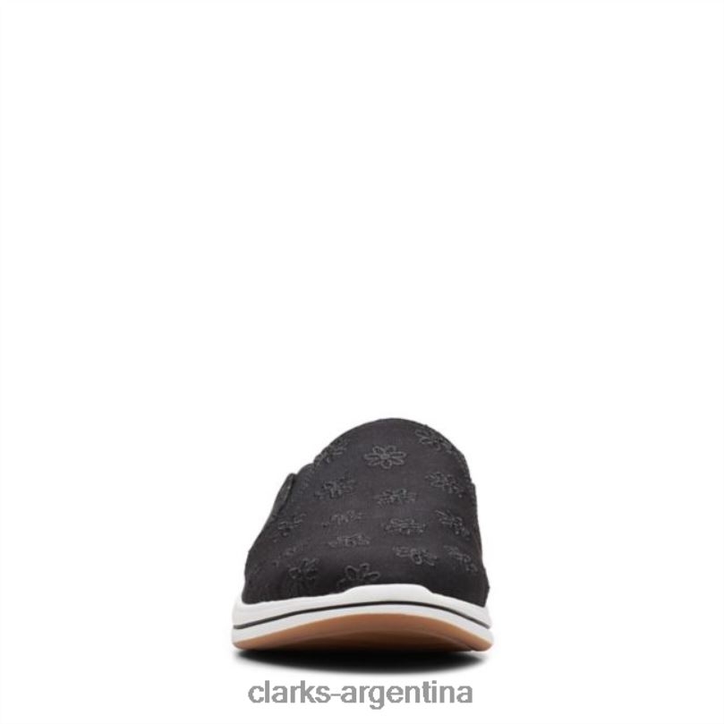 Clarks mujer 2FZPZ6422 brisa orilla negro floral negro floral clarks flores negras