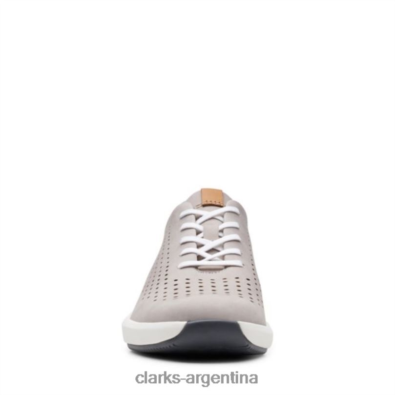 Clarks mujer 2FZPZ6447 un rio tie nubuck piedra clarks nubuck piedra nubuck de piedra