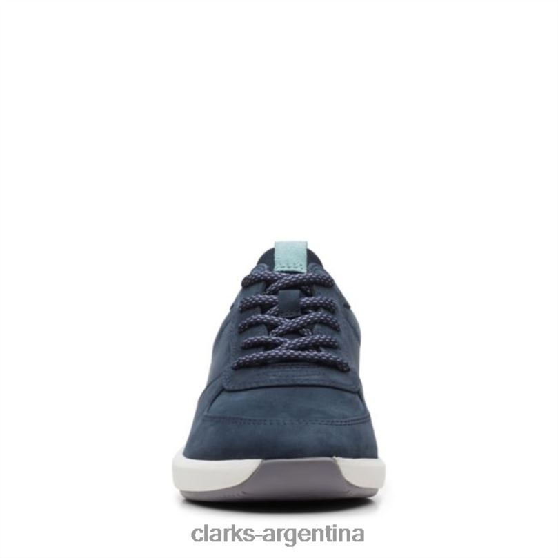 Clarks mujer 2FZPZ6484 nubuck azul marino un rio sprint nubuck azul marino clarks nubuck azul marino