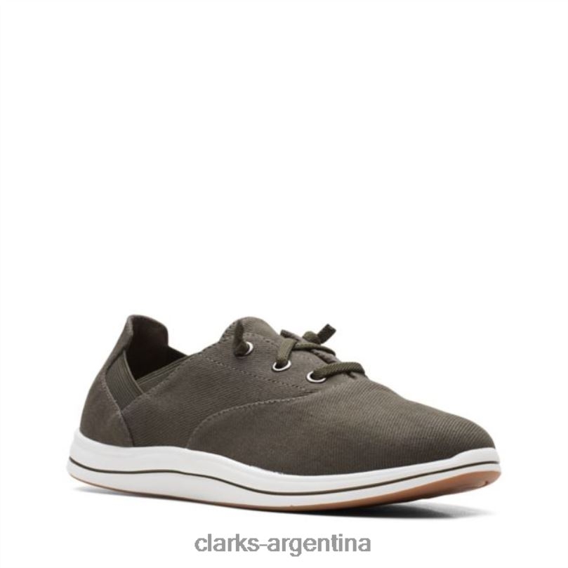 Clarks mujer 2FZPZ6502 brisa ave oliva oscuro clarks oliva oscuro oliva oscuro
