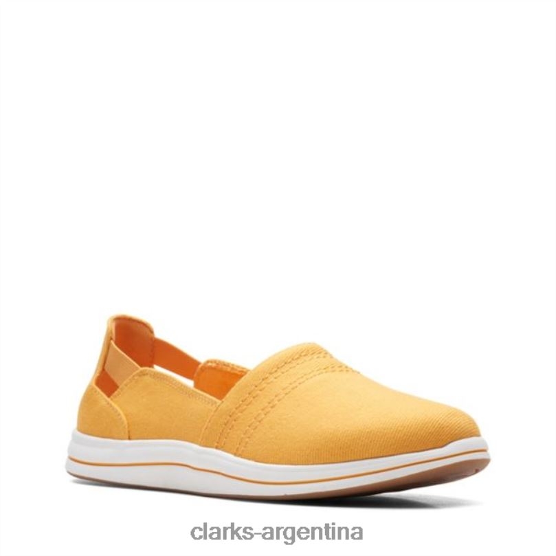 Clarks mujer 2FZPZ6531 paso de brisa clarks amarillo amarillo