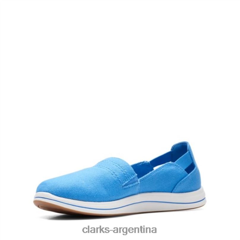 Clarks mujer 2FZPZ6532 clarks azules paso brisa azul azul