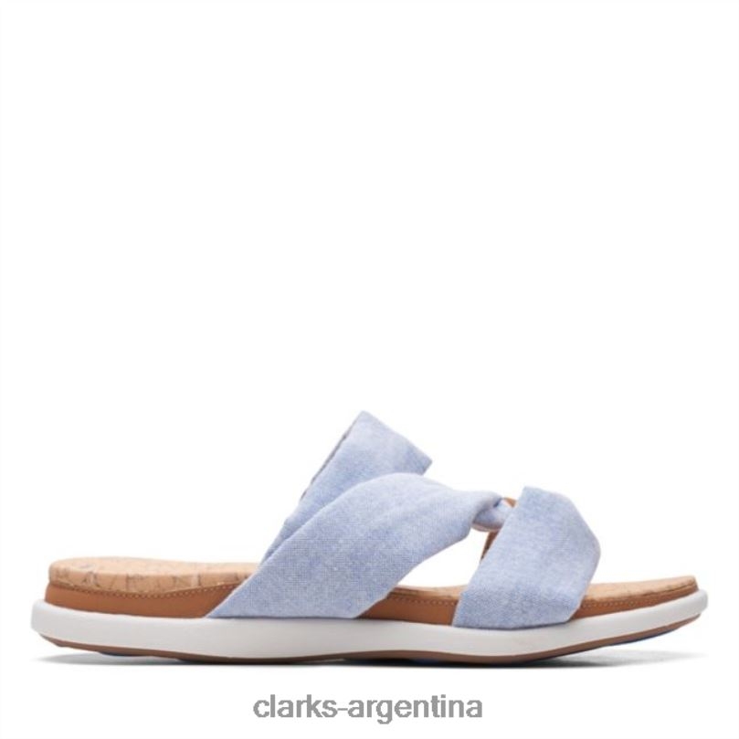 Clarks mujer 2FZPZ6537 clarks azul eliza skip azul azul